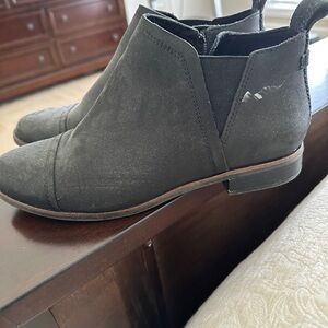 Toms Black Sole Footwear